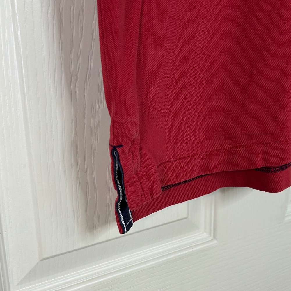 American Eagle Outfitters Mens Polo Shirt Athletic Fit Red Size Small S Casual‎ - Picture 5 of 13